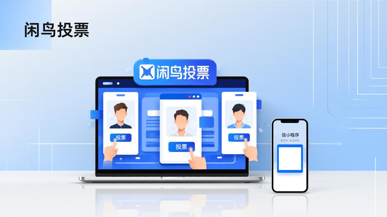 闲鸟投票微信小程序怎么用？办公评优、民主决策、作品比赛投票全流程操作指南