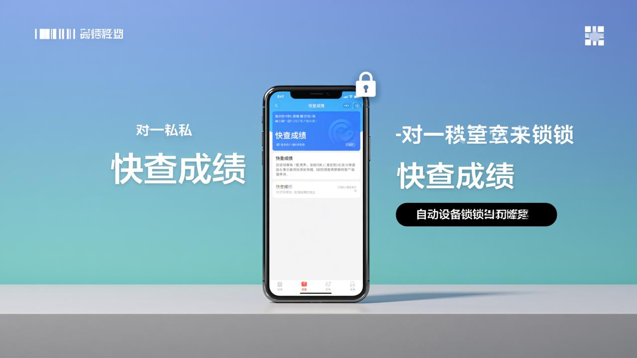 怎样用快查成绩微信小程序查分不被偷看？一对一锁定手机操作教程