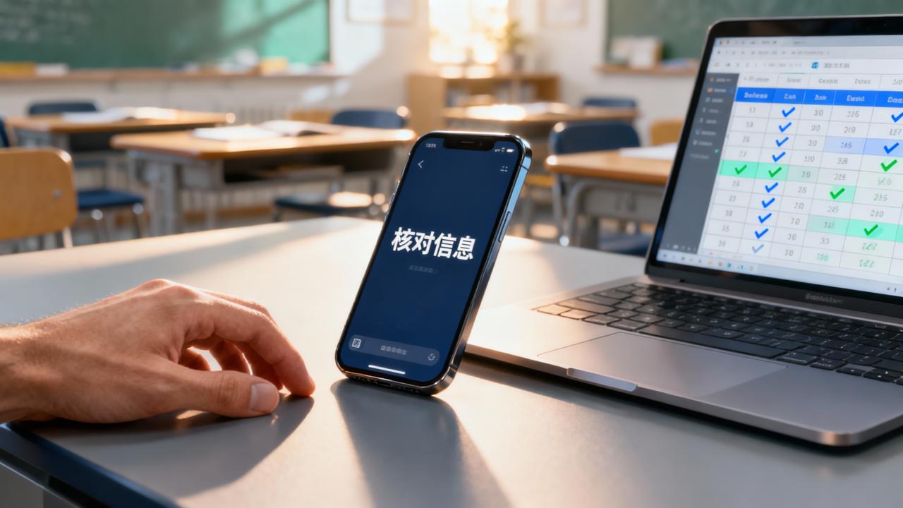 核对信息小程序怎么用？扫码核对数据的完整操作流程与实用技巧