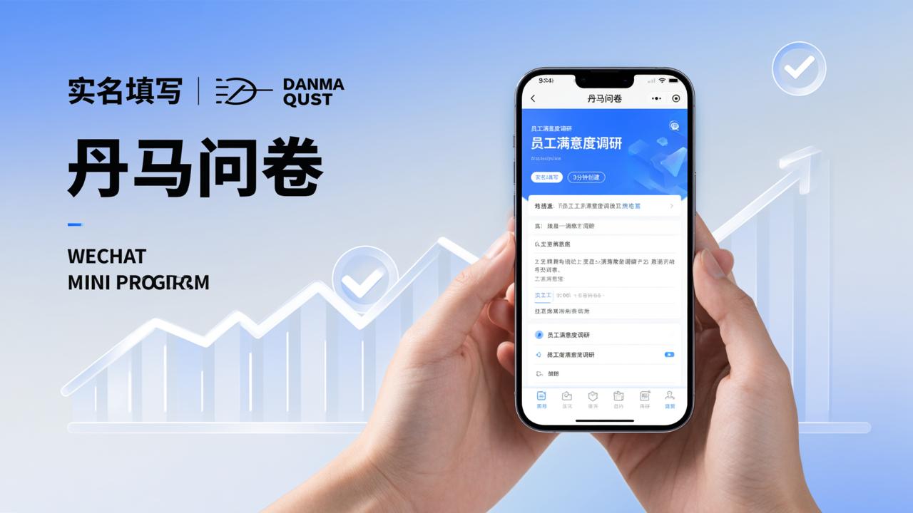 怎样用微信小程序做员工满意度调研？丹马问卷3分钟创建实名问卷教程
