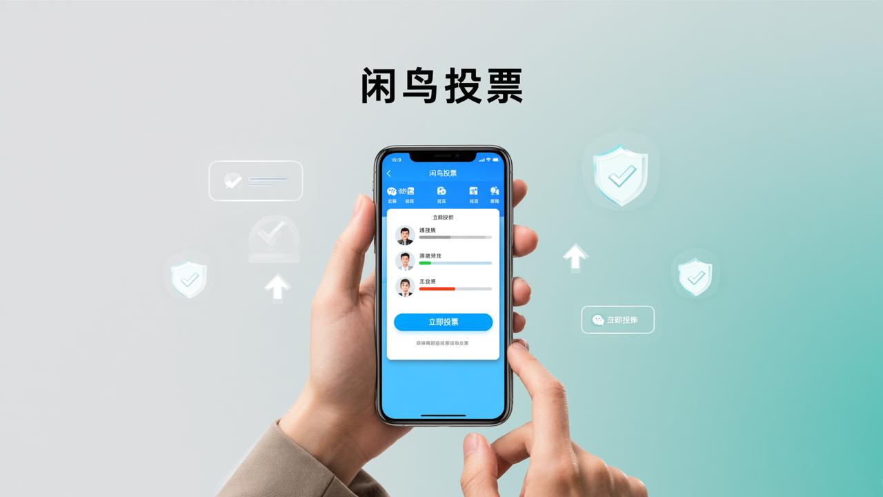 微信怎么发起投票活动？闲鸟投票小程序扫码投票防刷票操作全流程