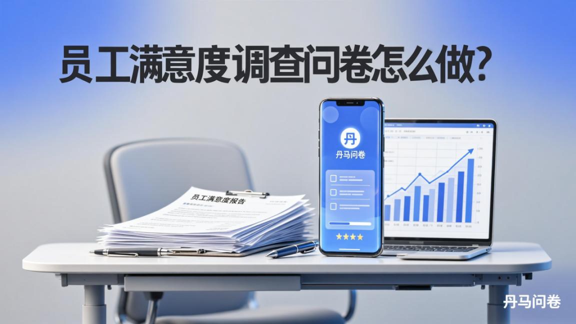 员工满意度调查问卷怎么做？丹马问卷扫码填写、自动统计、导出Excel实操教程