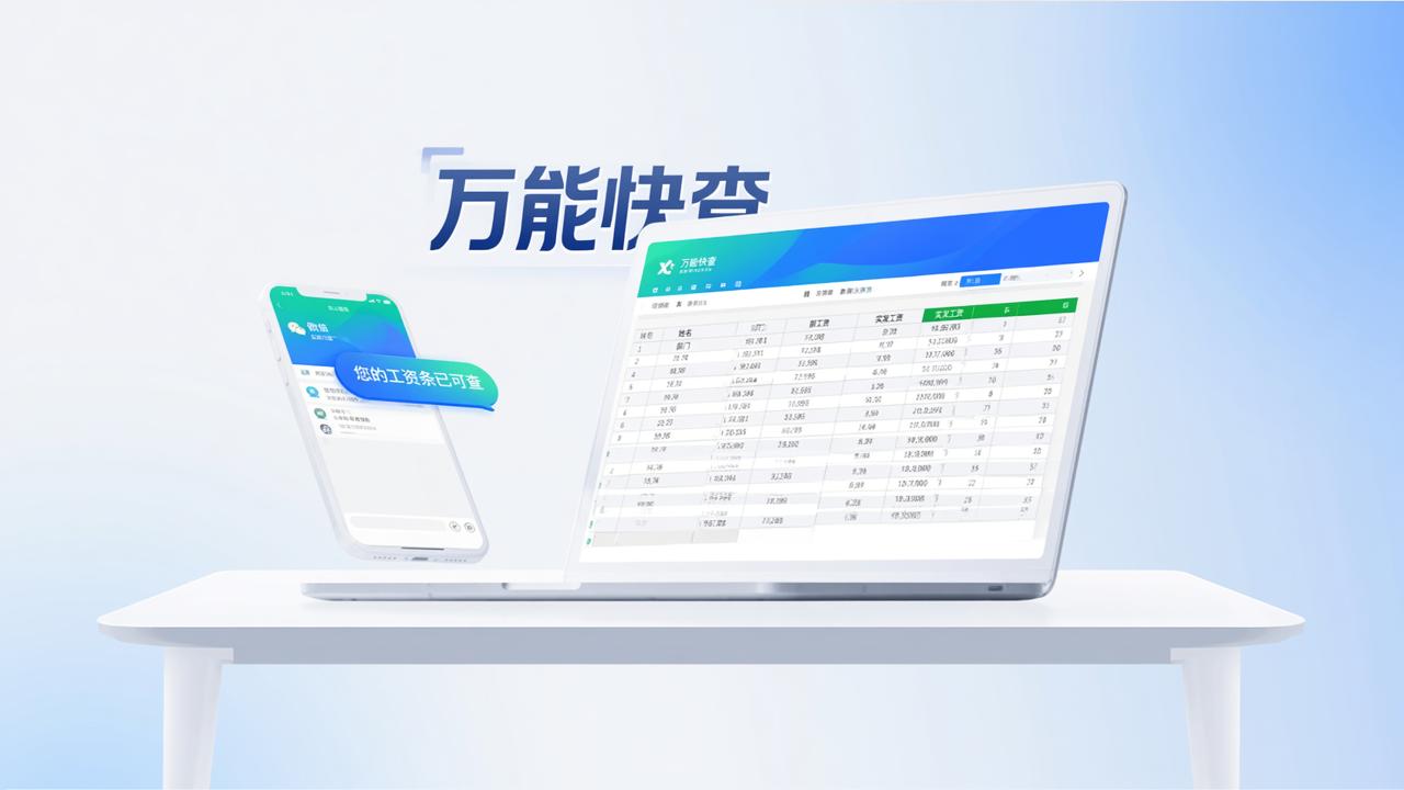 工资条怎么用微信发给员工查？万能快查Excel导入生成查询码实操教程