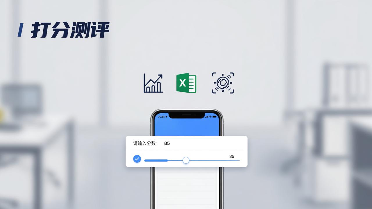 绩效考核打分小程序怎么用？扫码即填、自动算分、导出Excel的免费工具实操教程