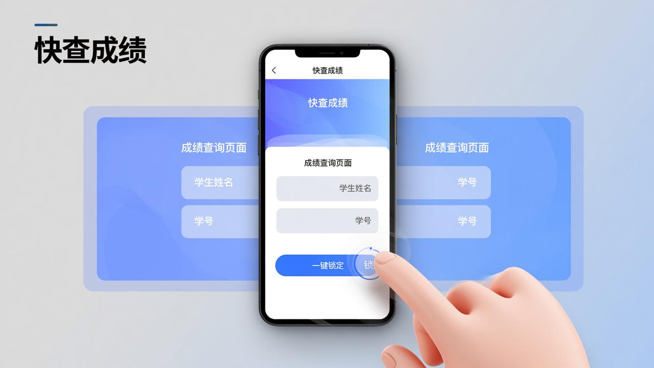 快查成绩微信小程序怎么查学生成绩？防偷看锁定+教师批量录入实操教程