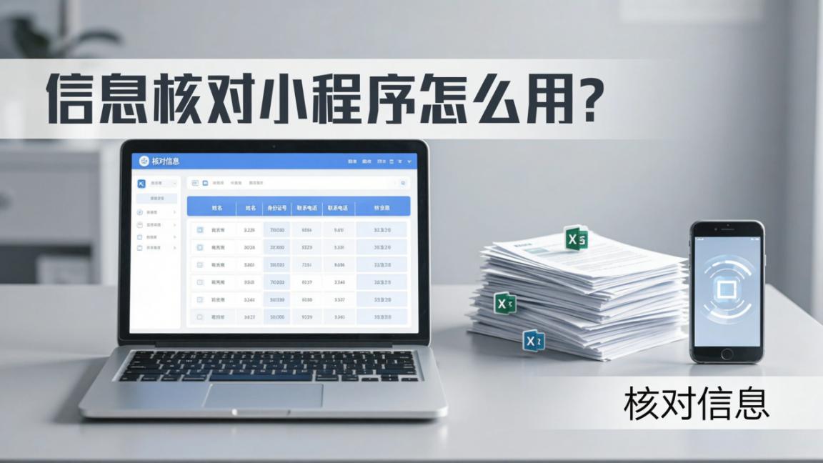 信息核对小程序怎么用？扫码核对不漏不重复的实操教程（附Excel导入、补录、导出全流程）