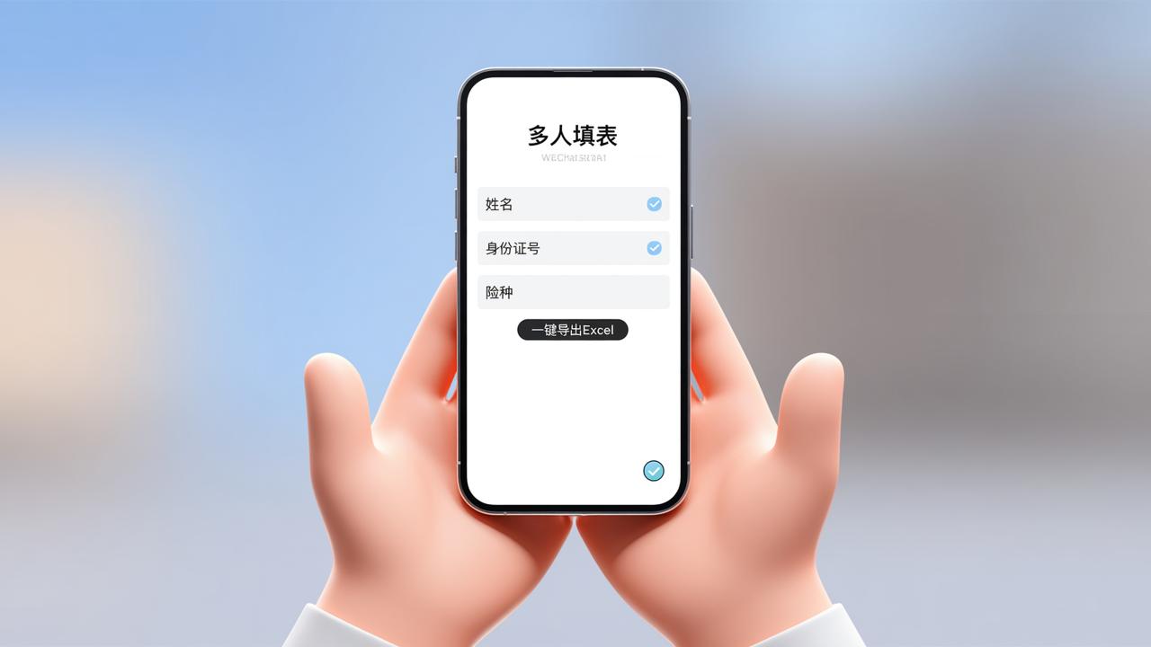 微信扫码填表怎么做？多人填表小程序支持互不查看、一键导出Excel、实名管理与查验码核对