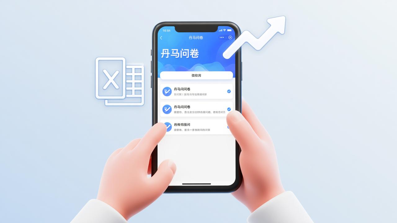 在线问卷调查小程序怎么用？丹马问卷扫码填表、自动阅卷、导出Excel全流程实操