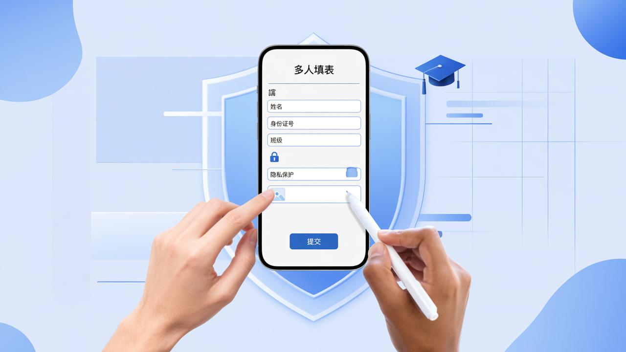 怎样用扫码填表收集学生信息？多人填表互不查看，导出Excel一步到位